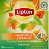 Grüner Tee Mandarine Orange von Lipton