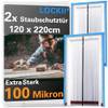 Staubschutztür mit Reißverschluss von Lockii
