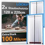 Lockii Staubschutztür mit Reißverschluss