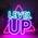 Level Up Neon Schild von Lucunstar