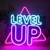 Lucunstar Level Up Neon Schild