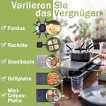 Luteo Raclette mit Fondue 12 Personen