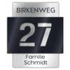 Premium Hausnummer von Manschin-Laserdesign