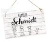 Holz-Türschild von Manufaktur Liebevoll