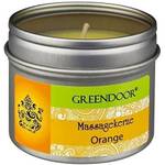 Greenwood Natur Massagekerze Orange