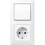 Mc Power Lichtschalter mit Steckdose