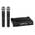 UHF-2V Doppeltes drahtloses Mikrofon von McGrey