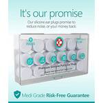 Medi Grade Silikon-Ohrstöpsel