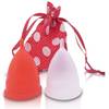 Menstruationstasse Doppelpack von AvaLoona