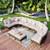 Mfstudio Polyrattan Lounge Set