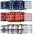 Plaid Red & Blue & Grey von MICOOYO