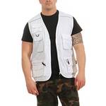 Mivaro Herren Safari-Weste