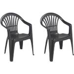 Mojawo 2er Set Stapelstuhl