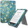 Apricotfarbene Blume Etui von MoKo