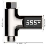 Molbory LED Duschthermometer