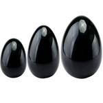 Mookaitedecor Obsidian Yoni Eier