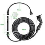 Morec Ladekabel Typ 2 Schuko