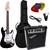 MSA Kinder E-Gitarre Schwarz