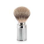Mühle Rasierpinsel aus Silber