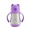 Cool Cat Edelstahl-Strohhalmbecher (05192401WWW) von Munchkin