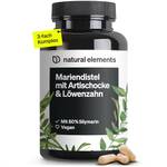 natural elements Mariendistel Artischocke Löwenzahn Komplex
