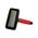 Brush-08-black-red von Naturasan