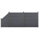 Neu Holz WPC Gartenzaun Set