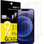 New'C Panzer Schutz Glas für iPhone 12 Mini