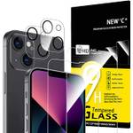 New'c Panzer Schutz Glas für iPhone 13 Mini