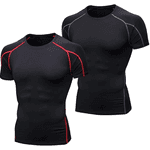 Niksa 2er Pack Herren Kompressionsshirt