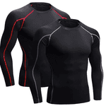 Niksa 2er Pack Herren Kompressionsshirt