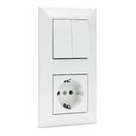 Nobily Lichtschalter mit Steckdose