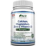 Nu U Nutrition Calcium, Magnesium, Zink & Vitamin D