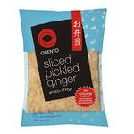 Obento eingelegter Ingwer geschnitten