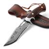 Damast Jagdmesser von Omesio