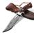 Omesio Damast Jagdmesser
