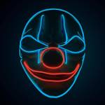 Original Cup LED-Licht Maske Clown