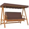 2 in 1 Hollywoodschaukel von Outsunny