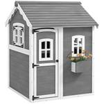 Outsunny Kinderspielhaus 345-JBFVJAGY1