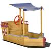 Sandkasten-Schiff von Outsunny