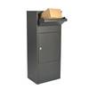 Paketbriefkasten Allux 800 in anthrazit von Paketbriefkasten Allux 800 in anthrazit