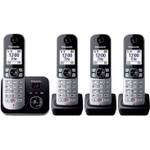 Panasonic KX-TG6864GB Schnurlostelefon mit 4 Mobilteilen