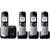 Panasonic KX-TG6864GB Schnurlostelefon mit 4 Mobilteilen