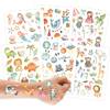 Kindertattoos von Papierdrachen