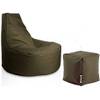Gaming-Sitzsack Khaki von Patchhome