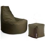 Patchhome Gaming-Sitzsack Khaki