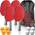 Tischtennisschlaeger Set von PHIBER-SPORTS