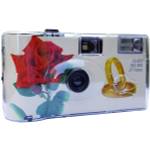 Photo Porst Einwegkamera Rote Rose + Ringe