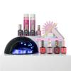 Gel Nägel Set von Pink Gellac