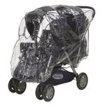 Playshoes Universal Regenverdeck für Geschwister-Wagen